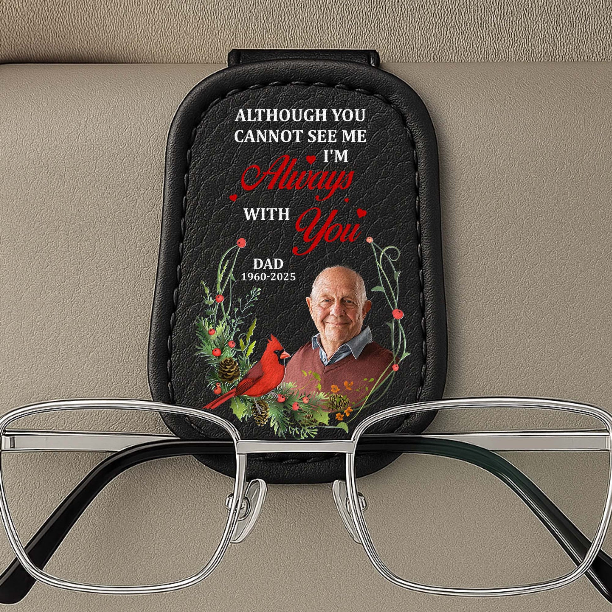 Always With You, Featuring Cardinal And Flowers