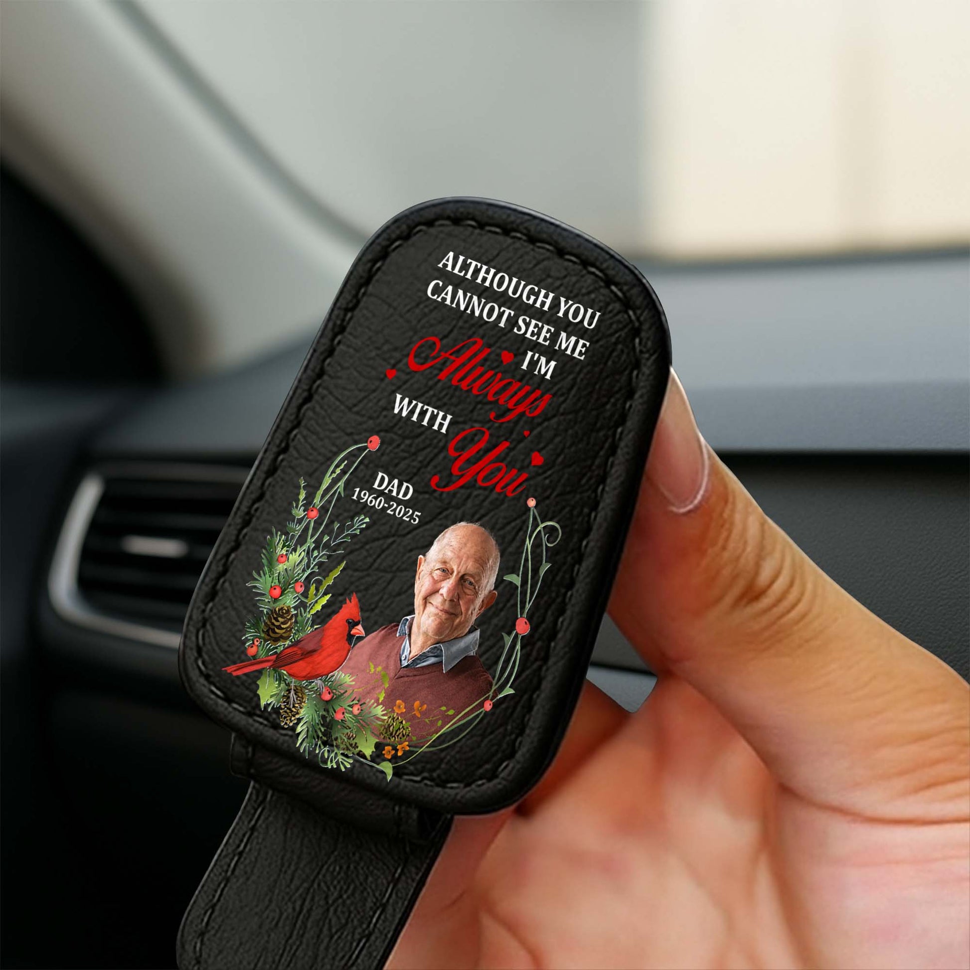 Always With You, Featuring Cardinal And Flowers