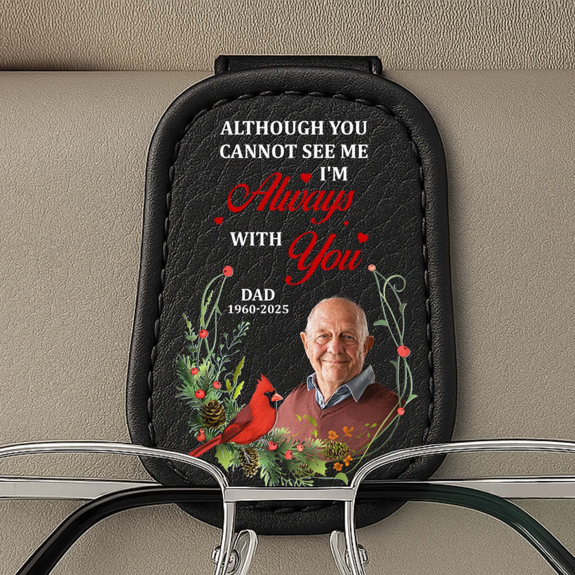 Always With You, Featuring Cardinal And Flowers