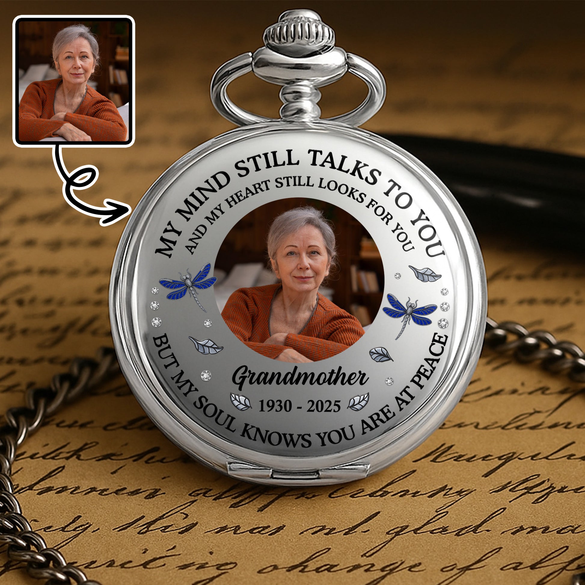 My Mind Still Talks To You, Leaves And Dragonfly