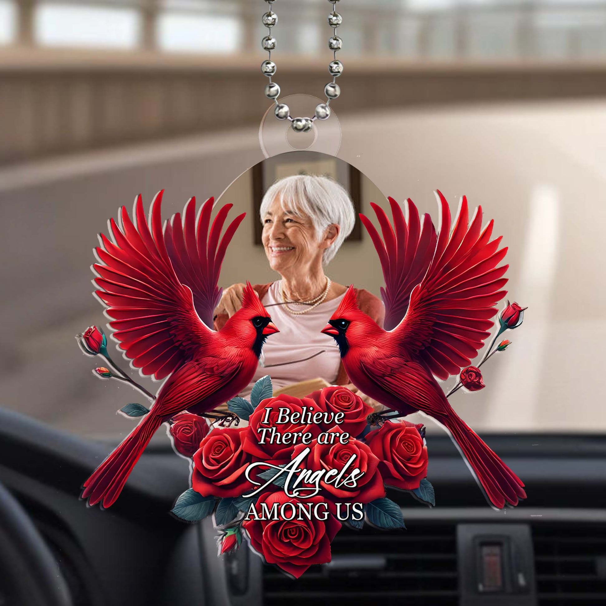 I Believe There Are Angels Among Us Ornament