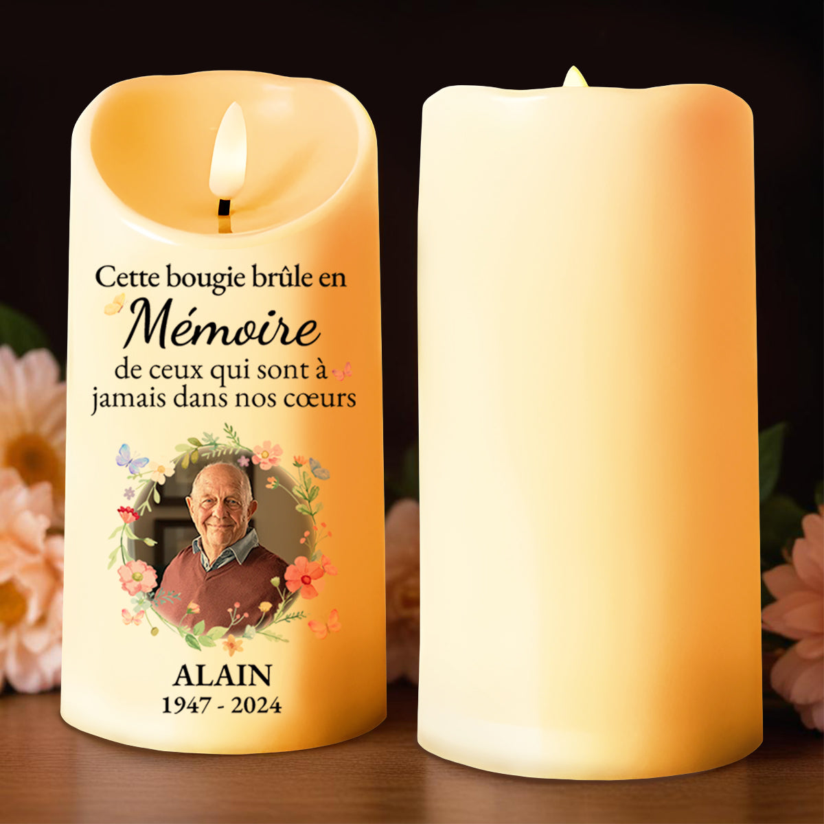 Lighting Up Memories LED Candle For Memorials And Celebrations