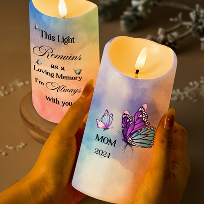 Loving Memory Light, Always With You Butterfly Design