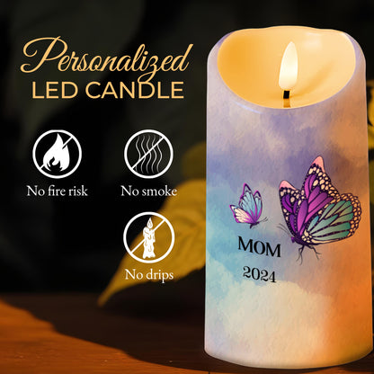 Loving Memory Light, Always With You Butterfly Design