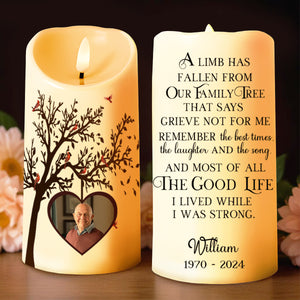 A Limb Has Fallen From Our Family Tree Remember The Best Times