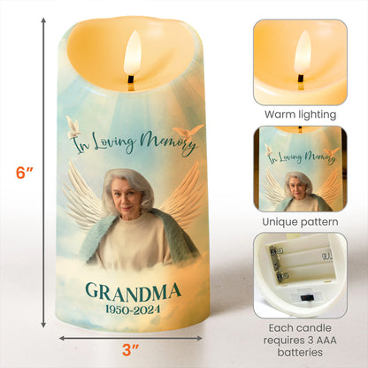 God Has You In His Arms, I Have You In My Heart With Dove And Angel Wings