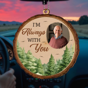 I'm Always With You Landscape Wood Ornament