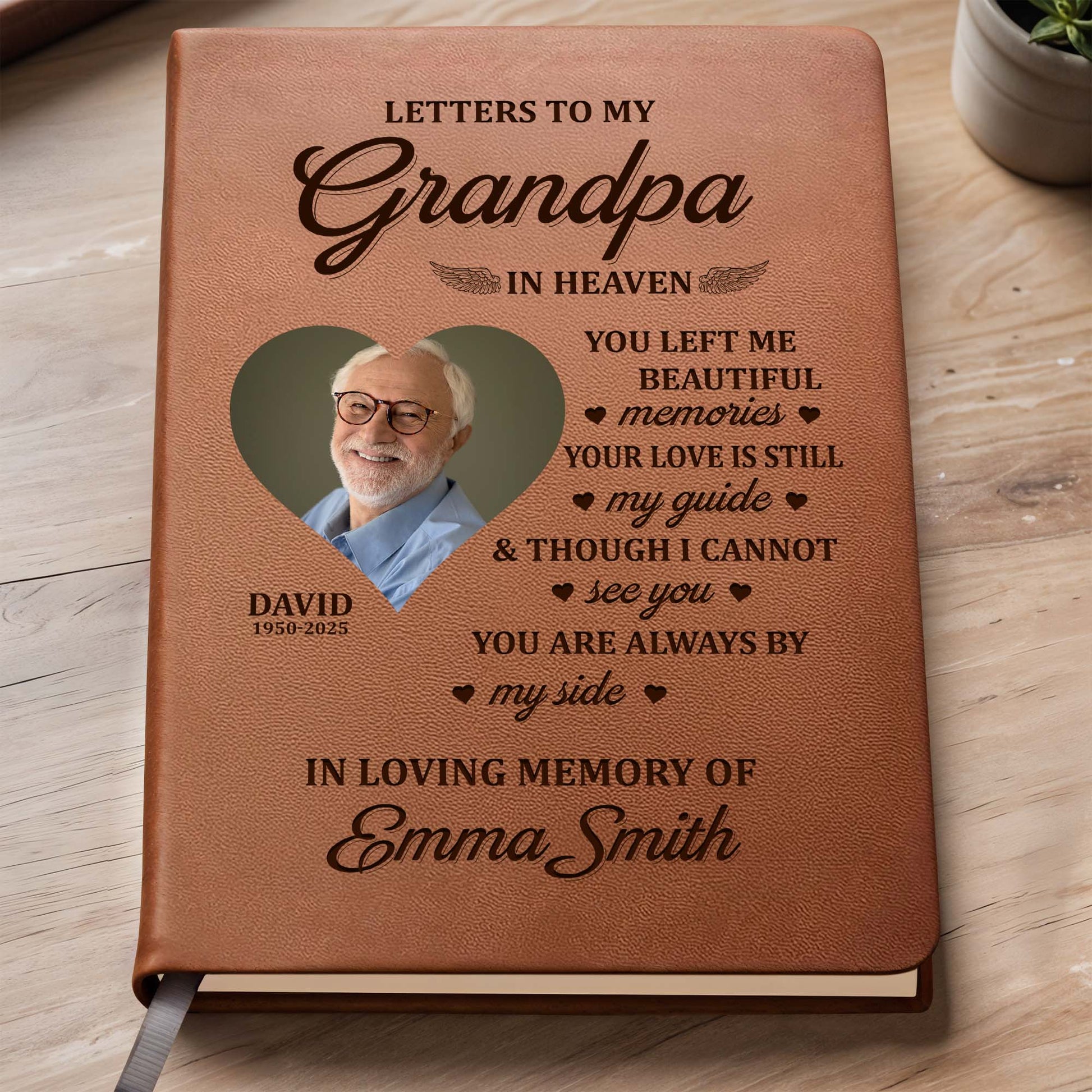 Letters To My Grandpa In Heaven, Heart and Wings