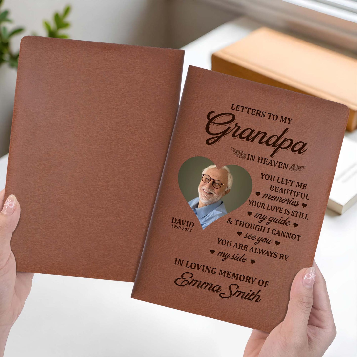 Letters To My Grandpa In Heaven, Heart and Wings