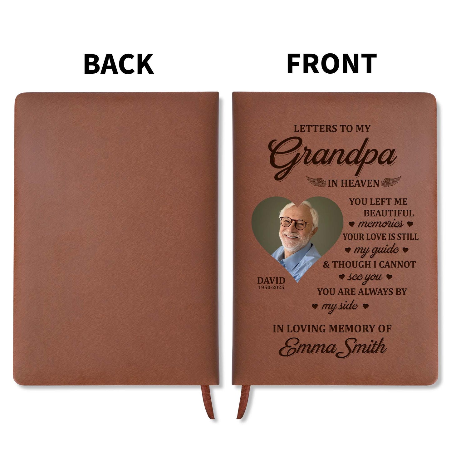 Letters To My Grandpa In Heaven, Heart and Wings