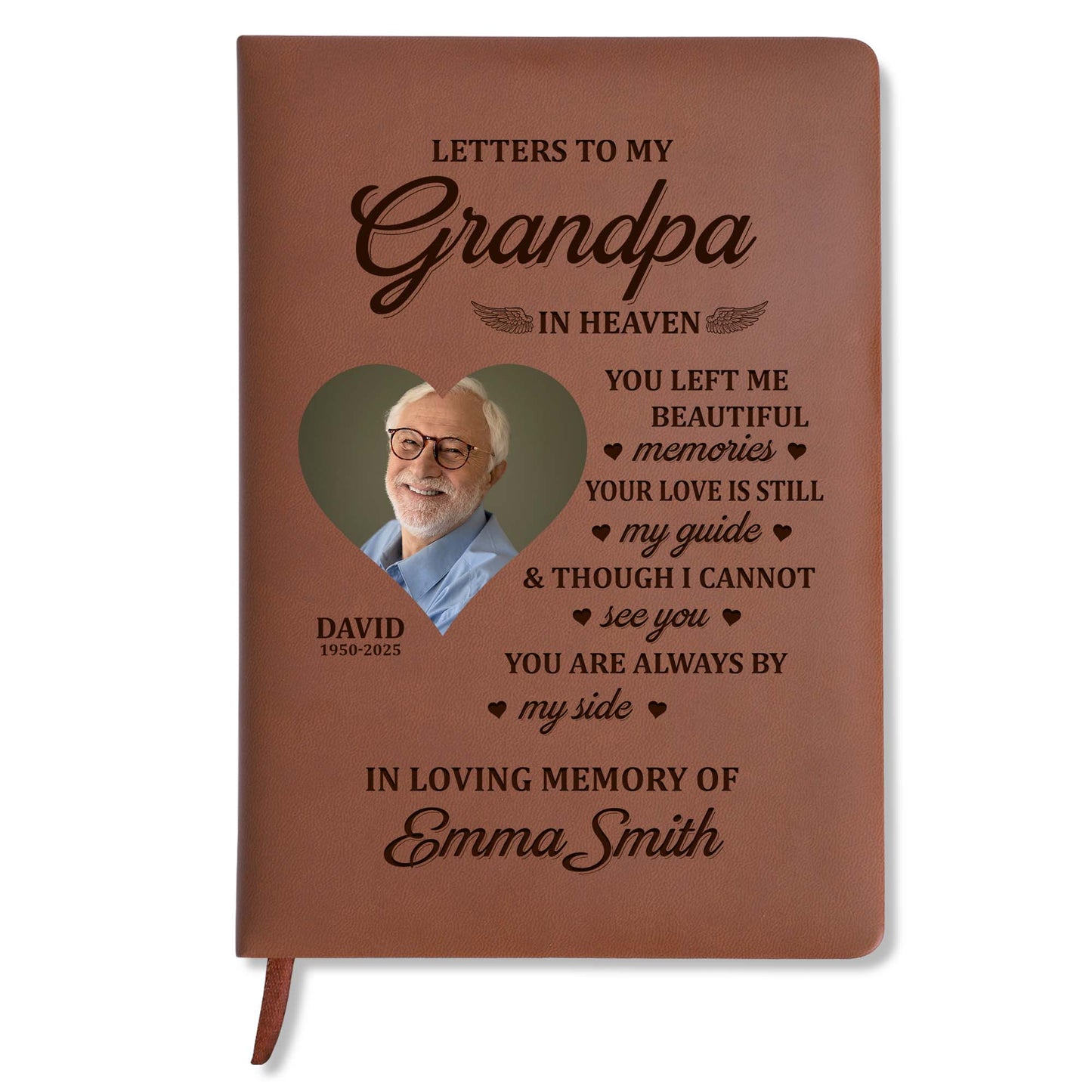 Letters To My Grandpa In Heaven, Heart and Wings