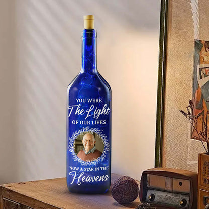 You Were The Light Of Our Lives, Star and Wreath Design