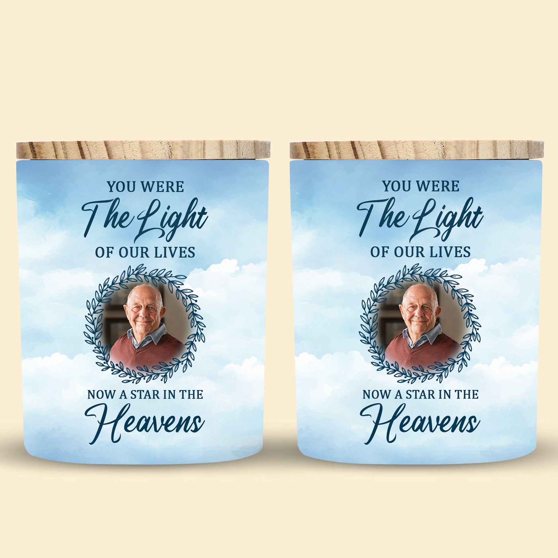 You Were The Light Of Our Lives, Wreath And Clouds