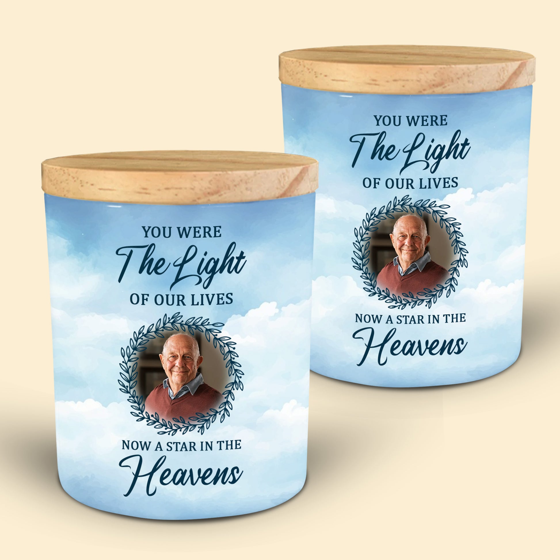 You Were The Light Of Our Lives, Wreath And Clouds