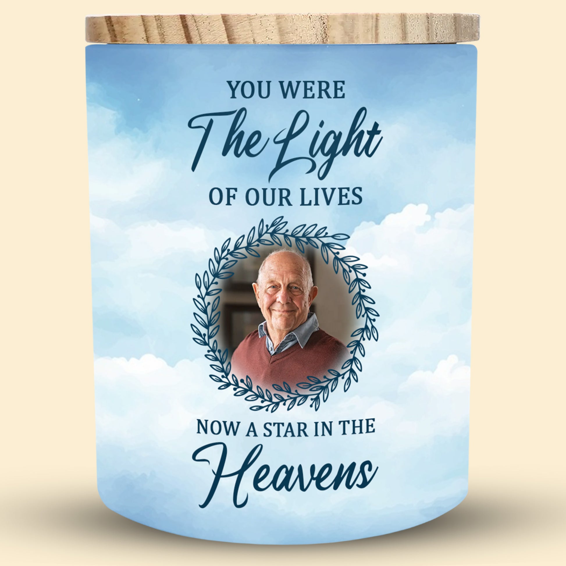 You Were The Light Of Our Lives, Wreath And Clouds