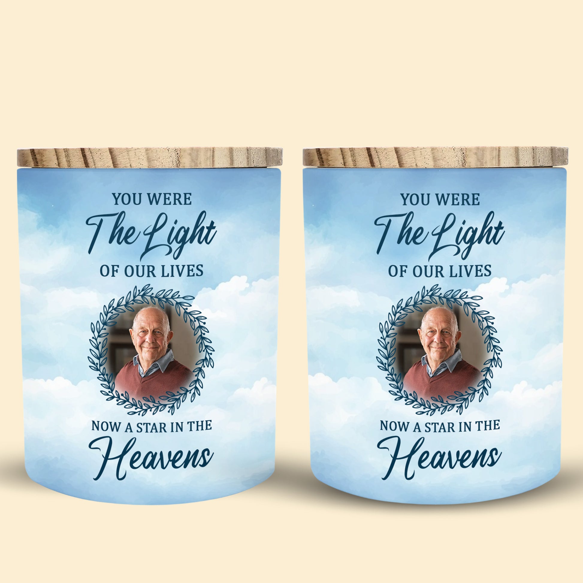 You Were The Light Of Our Lives, Wreath And Clouds