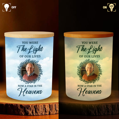 You Were The Light Of Our Lives, Wreath And Clouds