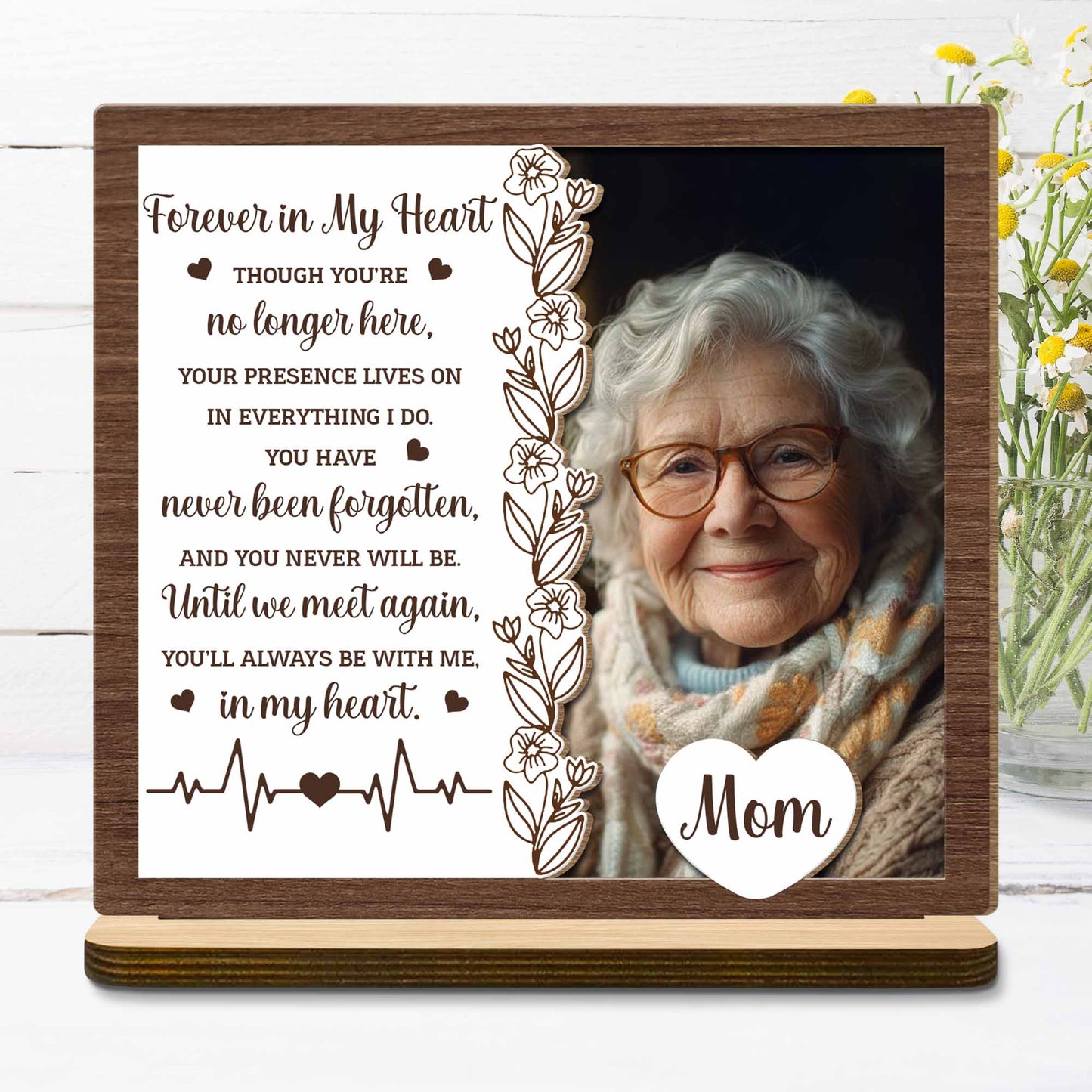 Forever In My Heart, You'll Always Be With Me, Flowers And Heart