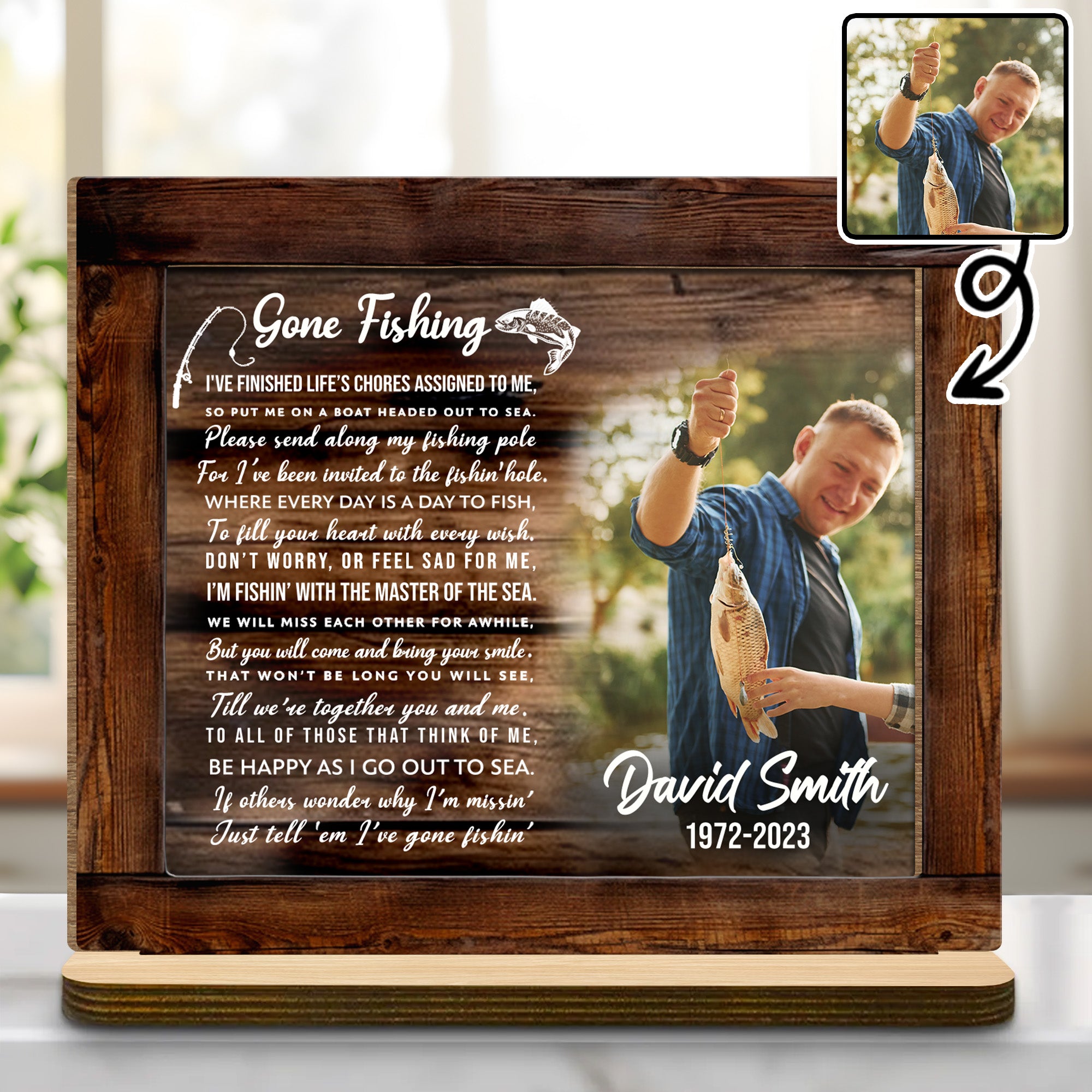 To My Mom, I Know It's Not Easy For A Woman To Raise A Child, Roses And Heart Personalized Custom 2 Layer Wood Plaque With Flat Base Mom066 Wpla