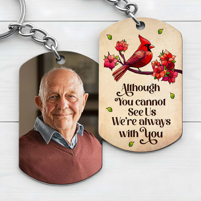 I'm Always With You, Cardinal Bird and Flowers