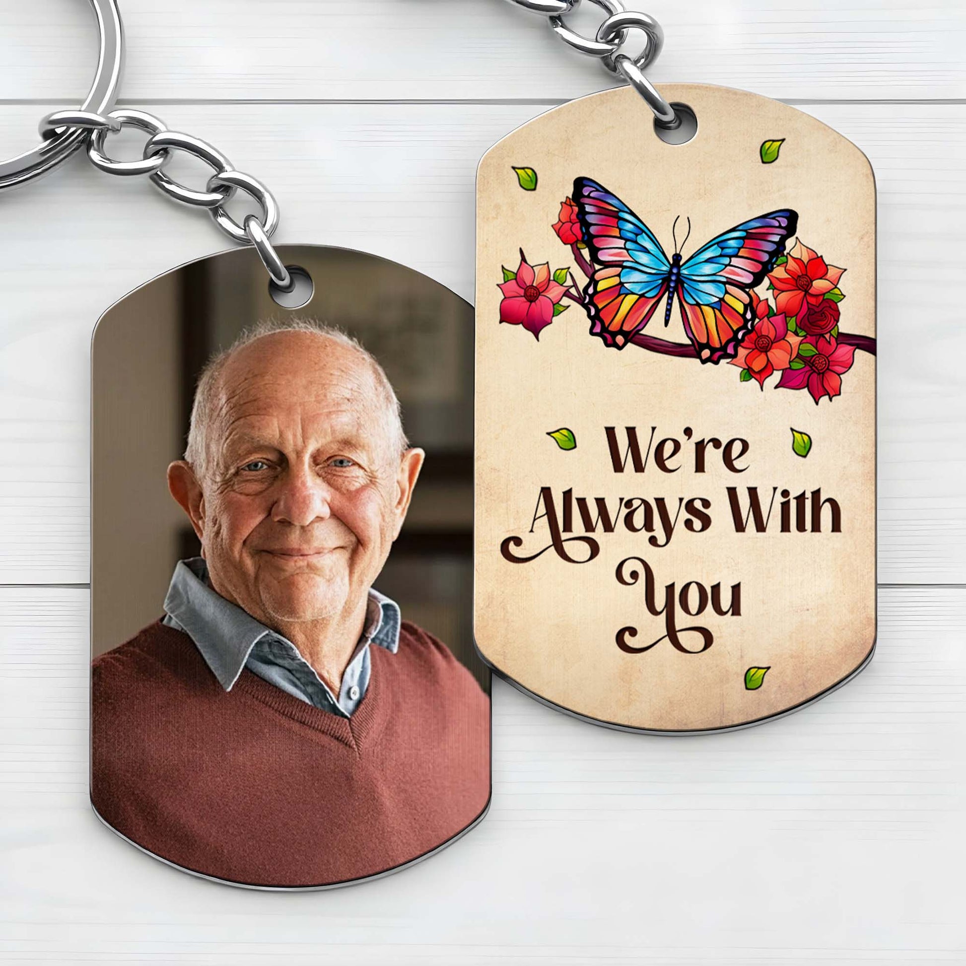 I'm Always With You, Cardinal Bird and Flowers