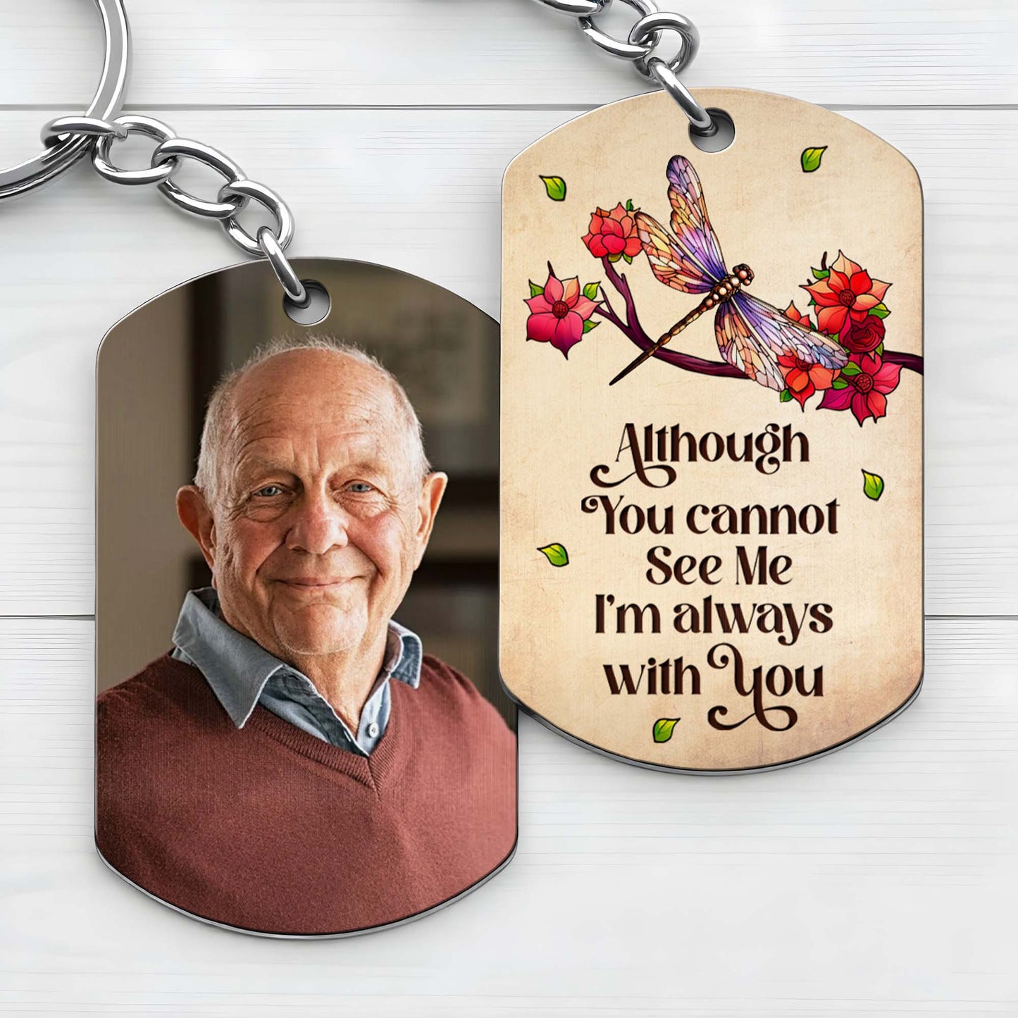 I'm Always With You, Cardinal Bird and Flowers