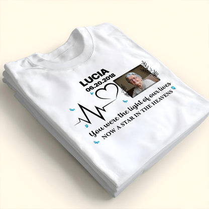 You Were The Light Of Our Lives, Now A Star In The Heavens, Heartbeat And Butterflies