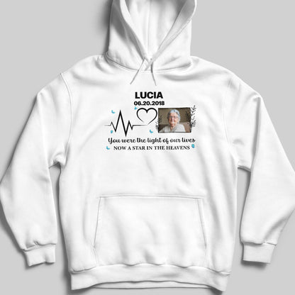 You Were The Light Of Our Lives, Now A Star In The Heavens, Heartbeat And Butterflies