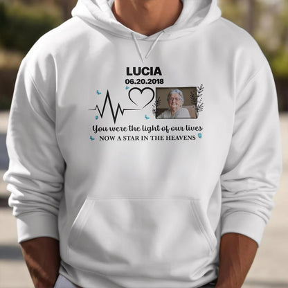 You Were The Light Of Our Lives, Now A Star In The Heavens, Heartbeat And Butterflies