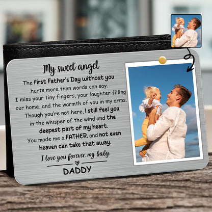 My Sweet Angel, The First Father's Day Without You, Heart and Father with Child