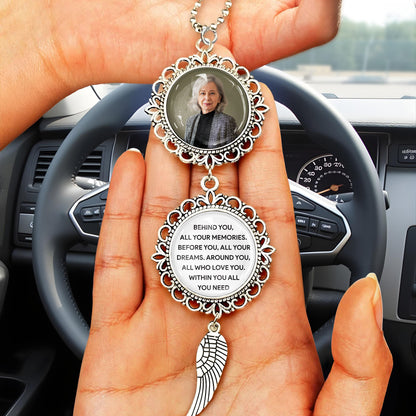Behind You, All Your Memories, Angel Wing and Pendant Charm