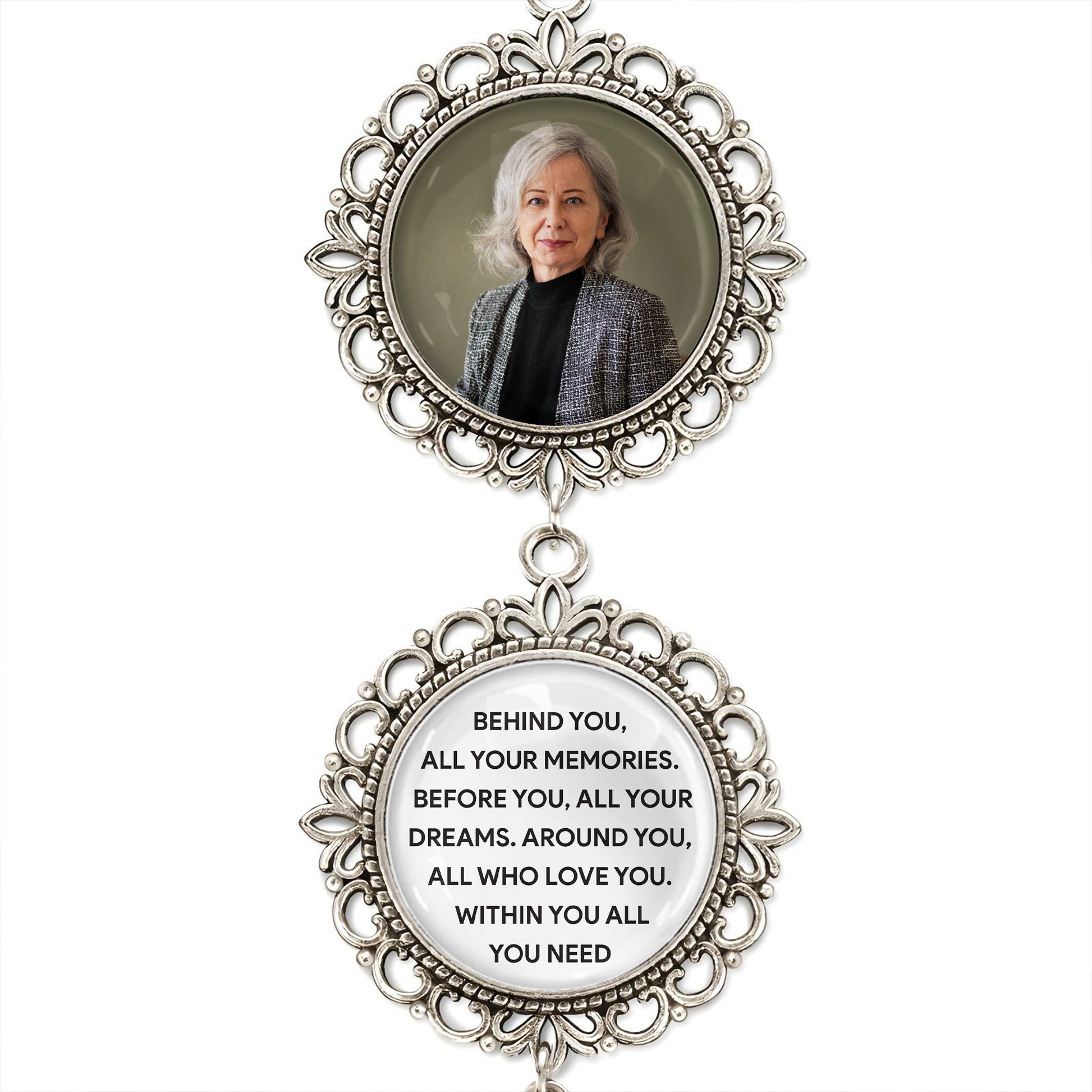 Behind You, All Your Memories, Angel Wing and Pendant Charm