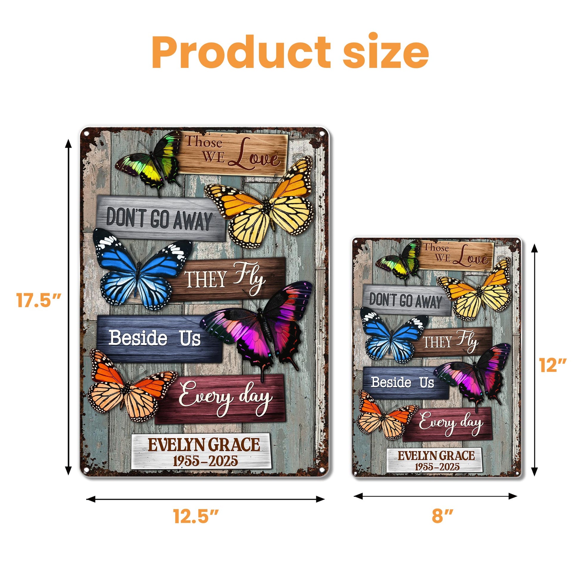 Those We Love Don't Go Away They Fly Beside Us Every Day