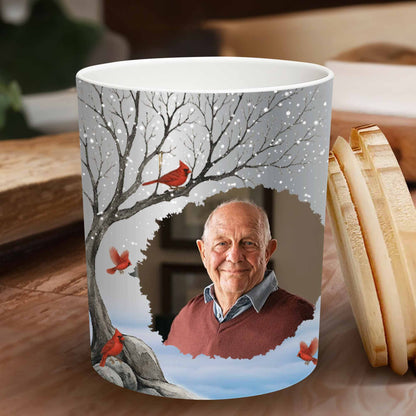 Capture Warm Memories With Winter Scene And Cardinal Birds