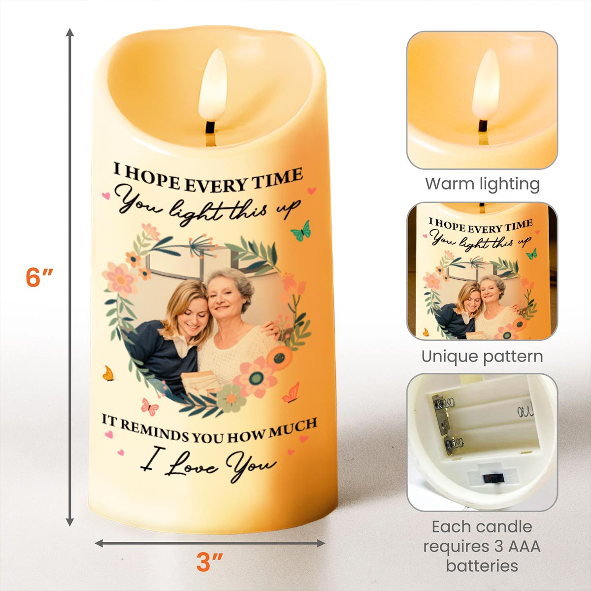 I Hope Every Time You Light This Up, Flowers and Butterflies