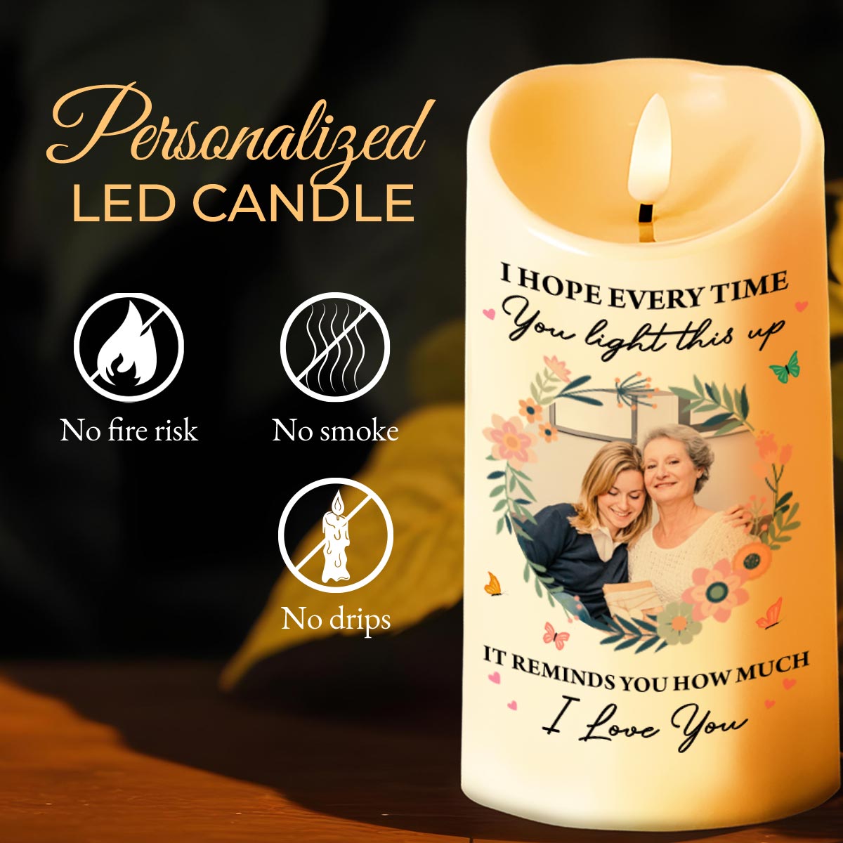 I Hope Every Time You Light This Up, Flowers and Butterflies