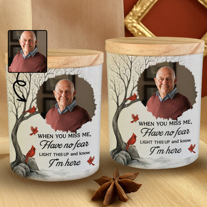 When You Miss Me Light This Up Cardinal And Trees