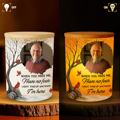 When You Miss Me Light This Up Cardinal And Trees