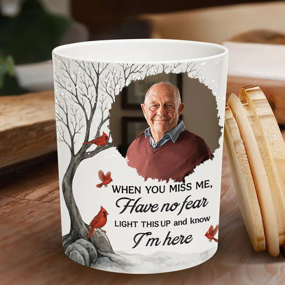 When You Miss Me Light This Up Cardinal And Trees