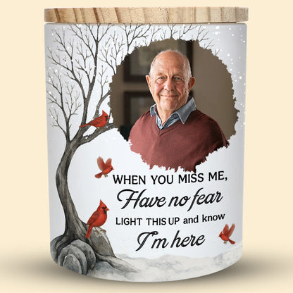 When You Miss Me Light This Up Cardinal And Trees