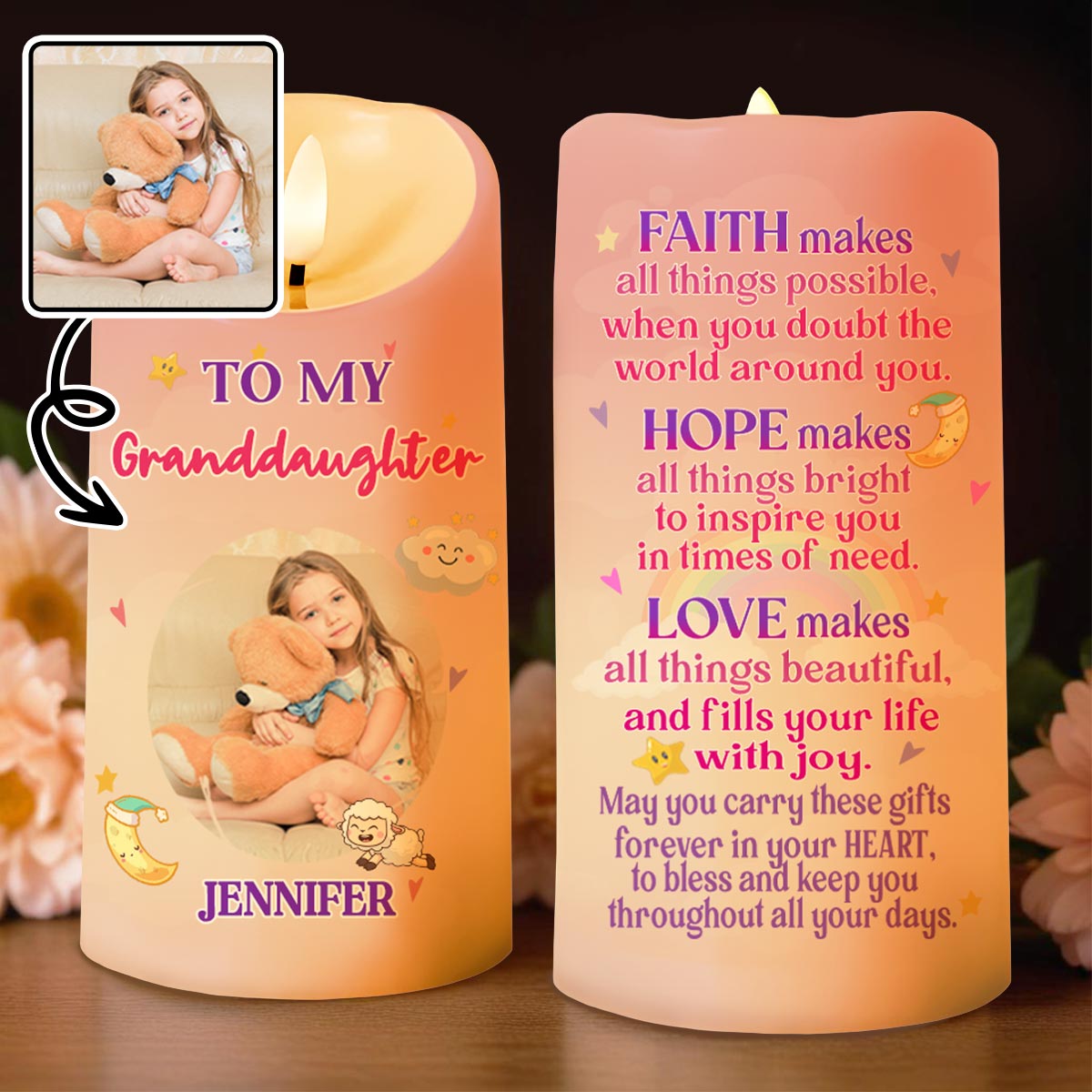 Faith, Hope, Love, Inspiring Gifts For Granddaughters