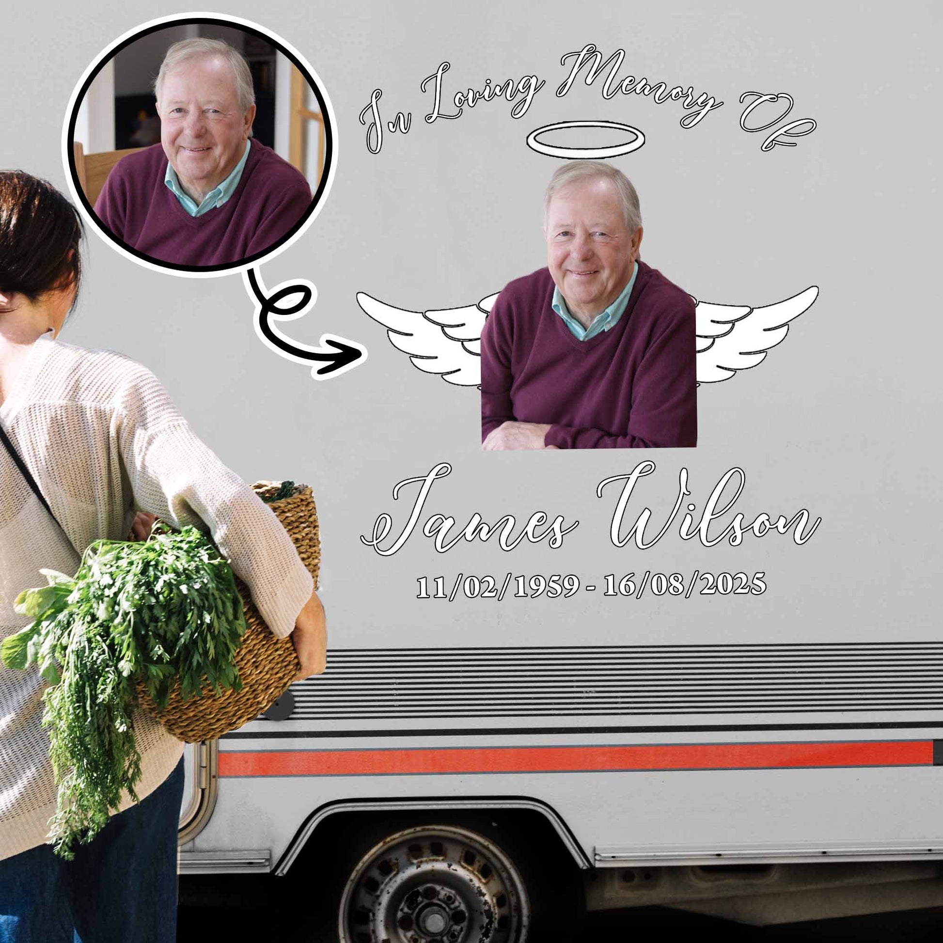 In Loving Memory Of, Wings and Halo