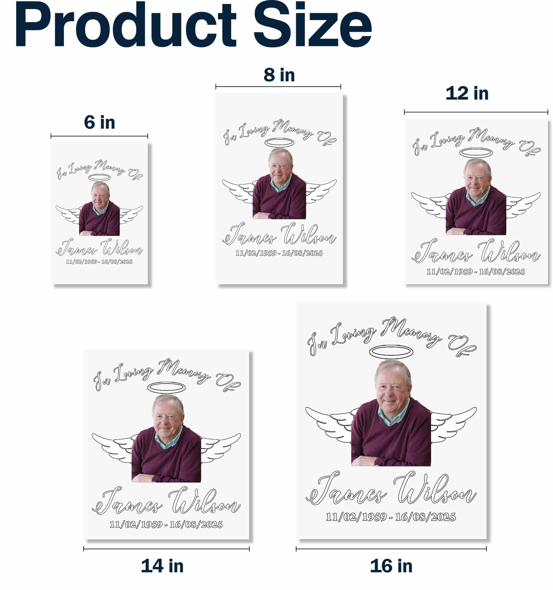 In Loving Memory Of, Wings and Halo