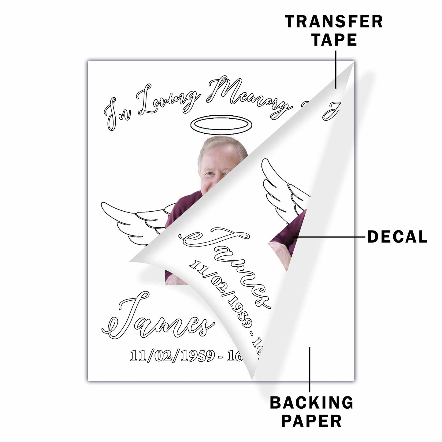 In Loving Memory Of, Wings and Halo