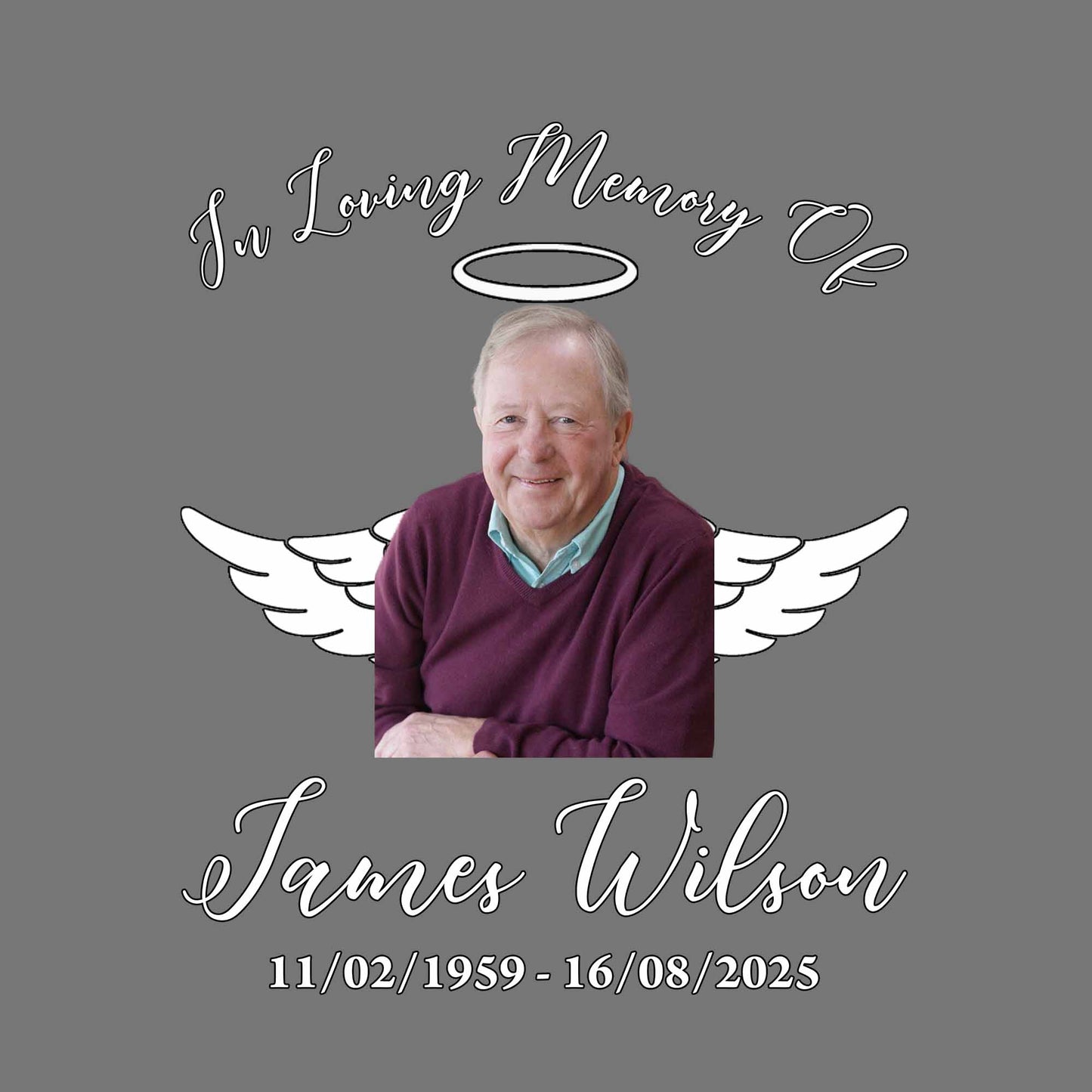 In Loving Memory Of, Wings and Halo