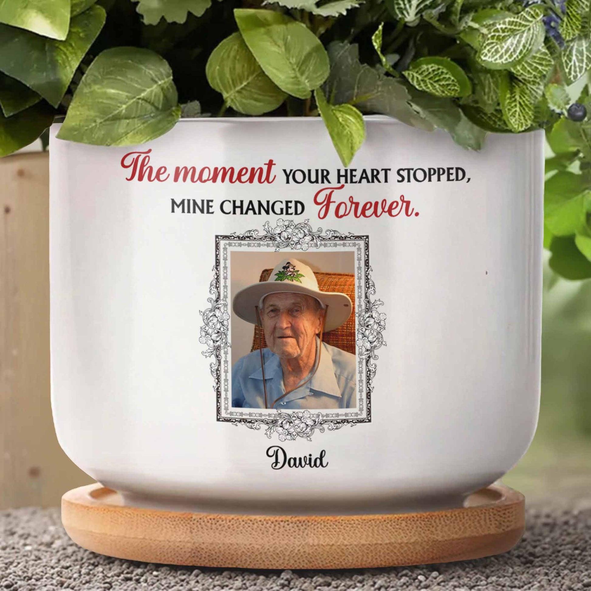 The Moment Your Heart Stopped, Mine Changed Forever, Calendar, Tree and Red Birds