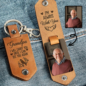 Grandpa, I Will Carry You Until I Can See You Again, Heart, Wings, And Bird