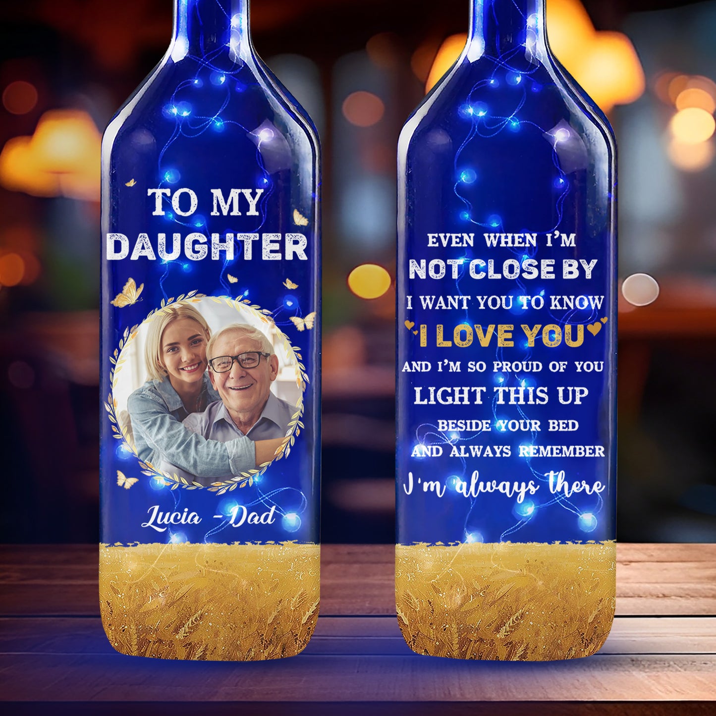 To My Daughter, I Love You, Proud of You