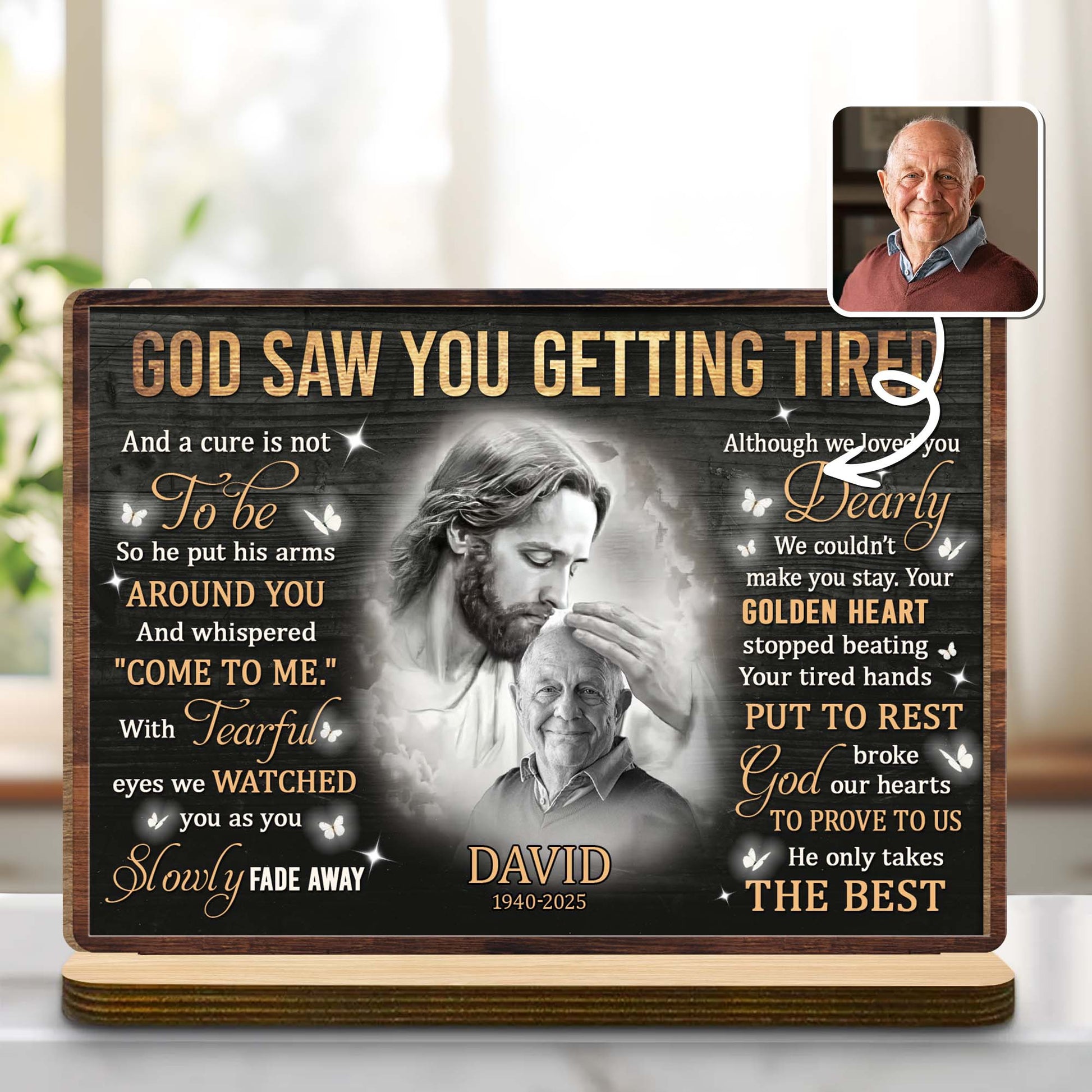 God Saw You Getting Tired, Religious Memorial Tribute