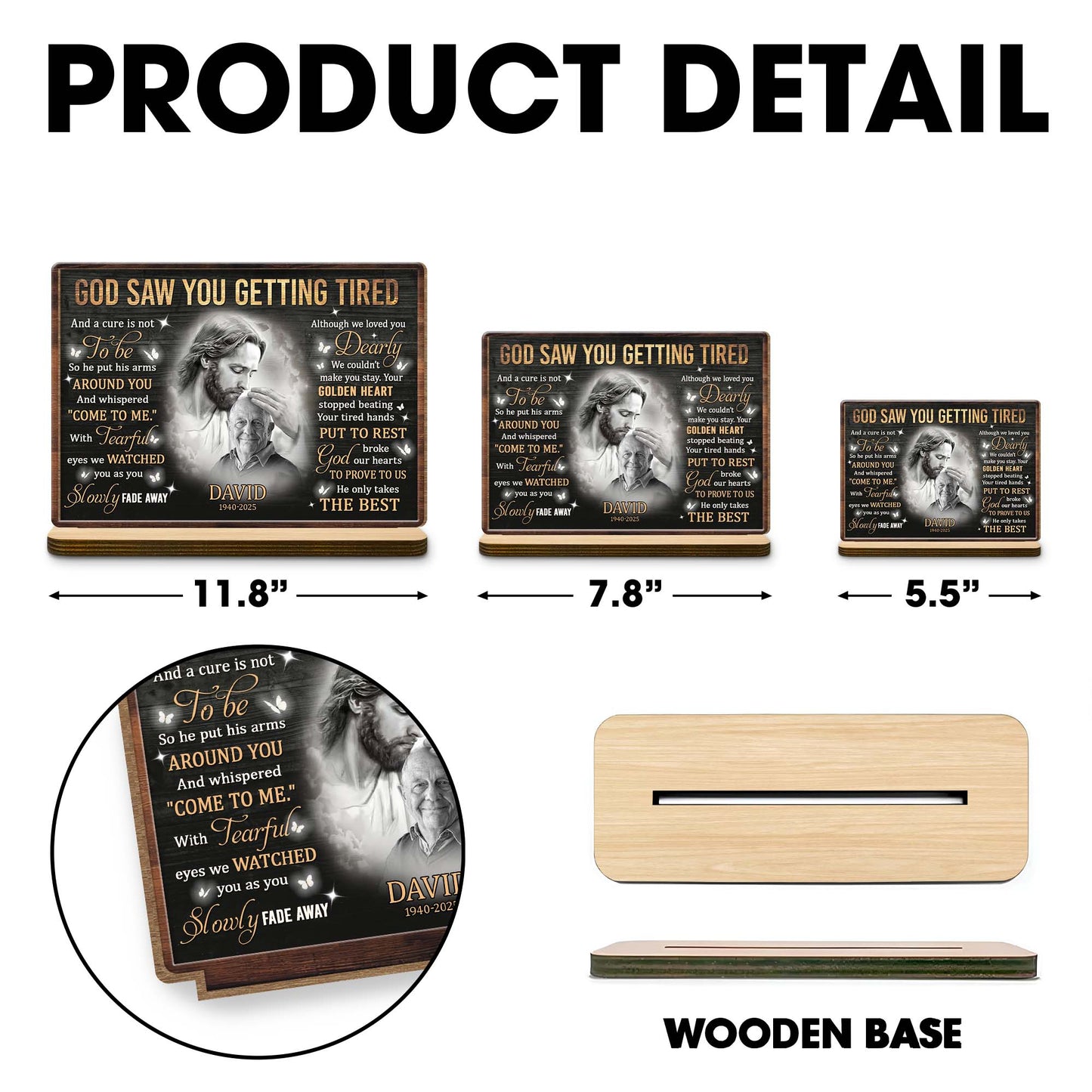 God Saw You Getting Tired, Religious Memorial Tribute